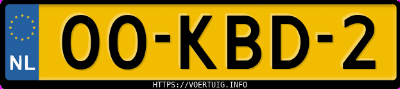 Kenteken afbeelding van 00KBD2, zwarte Seat Altea Xl 1.4 Tsi