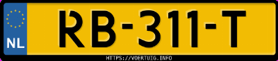 Kenteken afbeelding van RB311T, blauwe Seat Ateca Xcellence 1.4 Tsi (a) Style