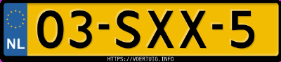 Kenteken afbeelding van 03SXX5, grijze Škoda Yeti 1.2tsi 1.2 Tsi