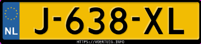 Kenteken afbeelding van J638XL, grijze Škoda Fabia C 1.0 Tsi