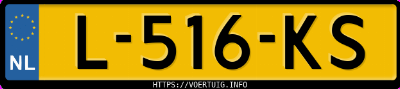Kenteken afbeelding van L516KS, grijze Škoda Enyaq 60 Iv