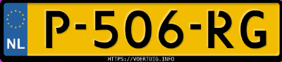 Kenteken afbeelding van P506RG, grijze Škoda Enyaq 60 Iv