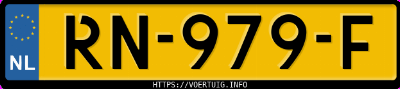 Kenteken afbeelding van RN979F, grijze Škoda Octavia Combi Style 1.0 Tsi Active