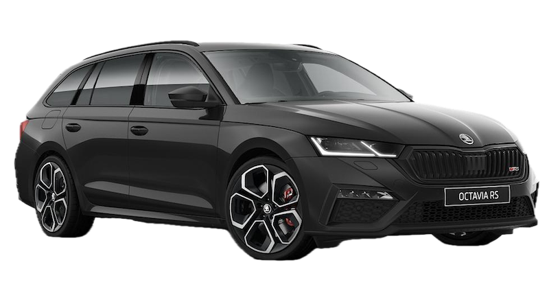 Afbeelding van L660FR, zwarte &Scaron;koda Octavia Rs Iv stationwagen
