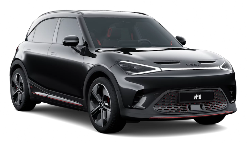 Afbeelding van GXF44H, zwarte Smart 1 #1 hatchback