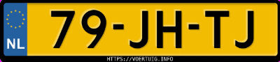 Kenteken afbeelding van 79JHTJ, grijze Smart Smart
