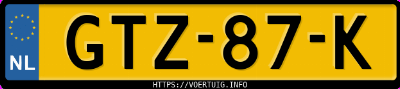 Kenteken afbeelding van GTZ87K, grijze Subaru Solterra Kenteken afbeelding van GTZ87K, grijze Subaru Solterra