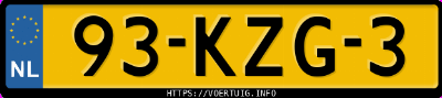 Kenteken afbeelding van 93KZG3, grijze Suzuki Alto 1.0