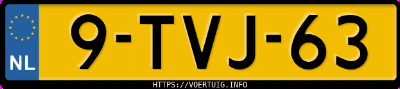 Kenteken afbeelding van 9TVJ63, zwarte Suzuki SX4 S-Cross 1.6