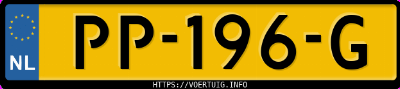 Kenteken afbeelding van PP196G, witte Suzuki Ignis 1.2 Hybrid