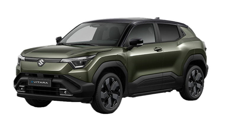 Afbeelding van KBB88B, groene Suzuki E Vitara hatchback