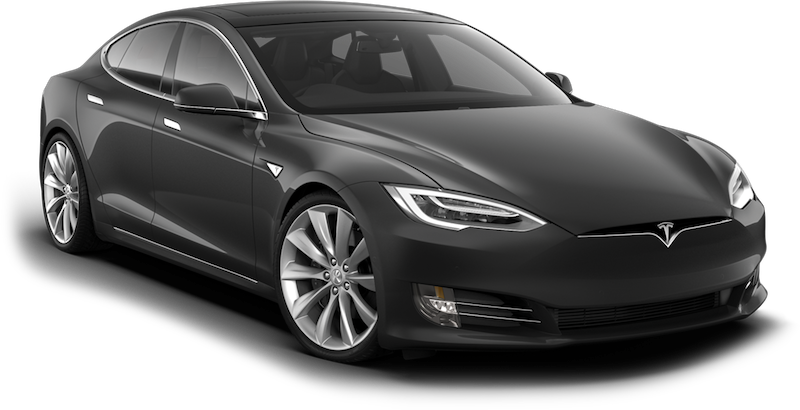 Kentekenrapport van zwarte Tesla Model S 75d hatchback bouwjaar 2018 (RT366Z, RT366Z) met Tellerstandoordeel, alle Keuring-, én Wegenbelastinggegevens