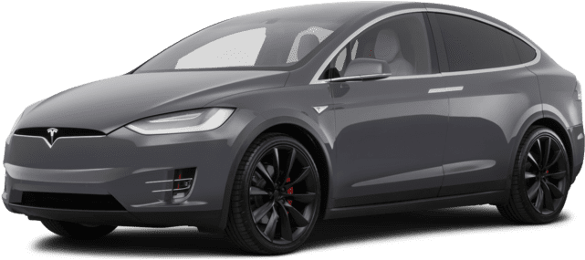 Afbeelding van XB159Z, grijze Tesla Model X 100d mpv