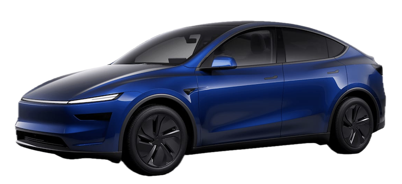 Afbeelding van HPV83G, blauwe Tesla Model Y Long Range Rwd mpv