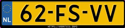 Kenteken afbeelding van 62FSVV, grijze Toyota Celica 1.8