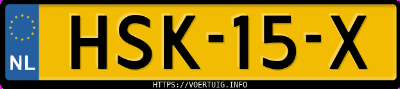 Kenteken afbeelding van HSK15X, zwarte Toyota Aygo X