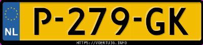 Kenteken afbeelding van P279GK, witte Toyota Yaris Cross Hsd