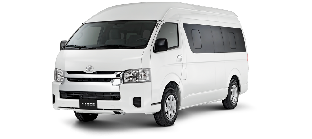 Afbeelding van 70NFZ4, groene Toyota Hiace 2 4d Emotion kampeerwagen