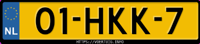 Kenteken afbeelding van 01HKK7, zwarte Volkswagen Tiguan 1.4 Bluemotion