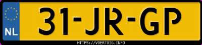 Kenteken afbeelding van 31JRGP, grijze Volkswagen Passat