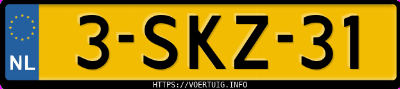 Kenteken afbeelding van 3SKZ31, witte Volkswagen Polo Cross 1.6 Tdi D Bluemotion