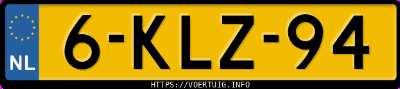 Kenteken afbeelding van 6KLZ94, grijze Volkswagen Polo Cross 1.2tsi