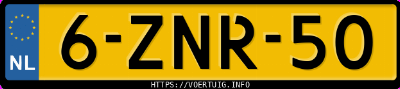 Kenteken afbeelding van 6ZNR50, grijze Volkswagen Golf Sportsvan Sportsvan2.0d