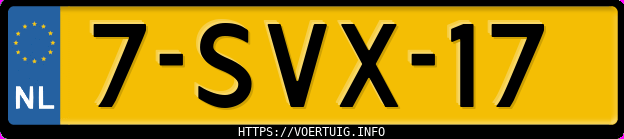 Kenteken afbeelding van 7SVX17, grijze Volkswagen Jetta