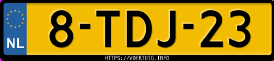 Kenteken afbeelding van 8TDJ23, bruine Volkswagen Passat Variant 1.4tsi V 1.4 Bluemotion