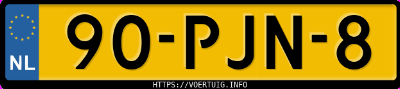 Kenteken afbeelding van 90PJN8, grijze Volkswagen Polo Cross 1.2tdi