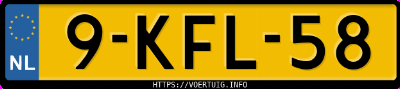 Kenteken afbeelding van 9KFL58, grijze Volkswagen Up High Up! 1.0 Bluemotion . Take