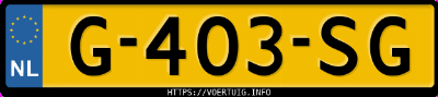 Kenteken afbeelding van G403SG, grijze Volkswagen Tiguan 1.4 Tsi Act Dsg Highline Trendline Plus