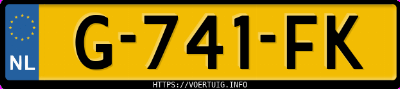 Kenteken afbeelding van G741FK, bruine Volkswagen Passat Variant 1.4tsi V 1.4 Bluemotion