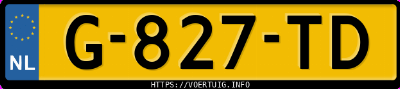 Kenteken afbeelding van G827TD, grijze Volkswagen Tiguan A.1.5 Tsi 1.5