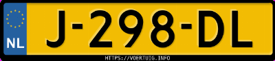 Kenteken afbeelding van J298DL, grijze Volkswagen Golf E-Golf 2020