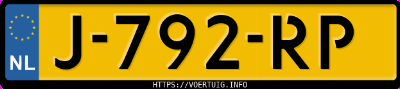 Kenteken afbeelding van J792RP, grijze Volkswagen ID.3 Pro 150 Kw