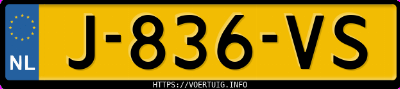Kenteken afbeelding van J836VS, grijze Volkswagen ID.3 Pro 150 Kw