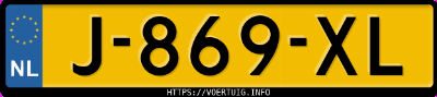 Kenteken afbeelding van J869XL, grijze Volkswagen ID.3 Pro 150 Kw