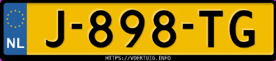 Kenteken afbeelding van J898TG, grijze Volkswagen ID.3 Pro 150 Kw