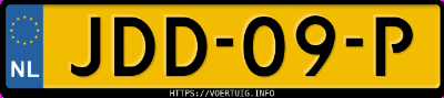 Kenteken afbeelding van JDD09P, grijze Volkswagen Golf Vii 1.2tsi 5