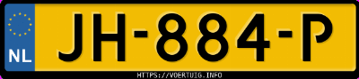 Kenteken afbeelding van JH884P, grijze Volkswagen Passat Variant 2.0 Tdi Bluemotion Dsg R-Line Comfortline