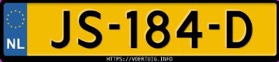 Kenteken afbeelding van JS184D, grijze Volkswagen Polo 1.0 Tsi Bluemotion