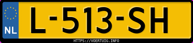 Kenteken afbeelding van L513SH, grijze Volkswagen ID.3 Pro 150 Kw