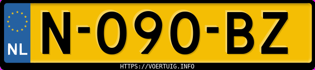 Kenteken afbeelding van N090BZ, grijze Volkswagen ID.3 Pro 150 Kw