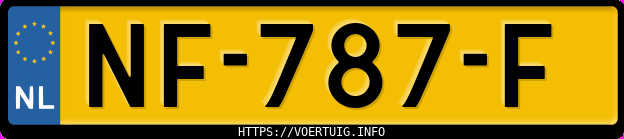 Kenteken afbeelding van NF787F, grijze Volkswagen Tiguan 1.4 Tsi Trendline Plus