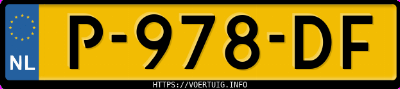 Kenteken afbeelding van P978DF, witte Volkswagen Tiguan A.1.5 Tsi 1.5