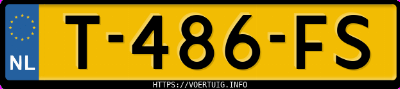 Kenteken afbeelding van T486FS, grijze Volkswagen Golf 8 V 1.5 Tsi