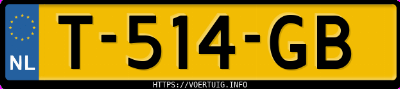 Kenteken afbeelding van T514GB, witte Volkswagen ID.3 Pro 150 Kw Perform. 1.st