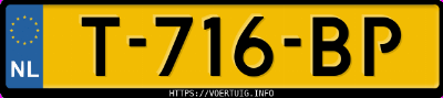 Kenteken afbeelding van T716BP, grijze Volkswagen ID.3 Pro 150 Kw Perform. 1.st