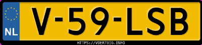 Kenteken afbeelding van V59LSB,  Volkswagen ID. Buzz Cargo Modified Partition Wall